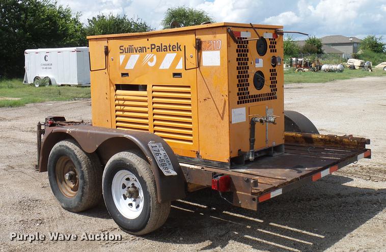 image for item DD5934 1989 Sullivan Palatek D21D air compressor