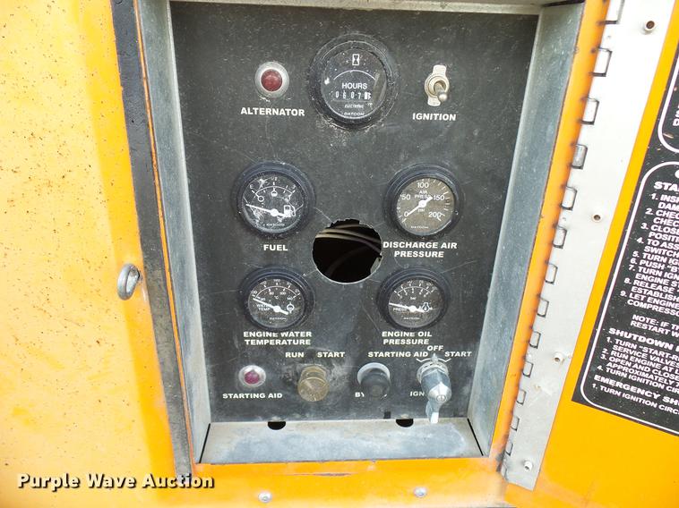 image for item DD5934 1989 Sullivan Palatek D21D air compressor