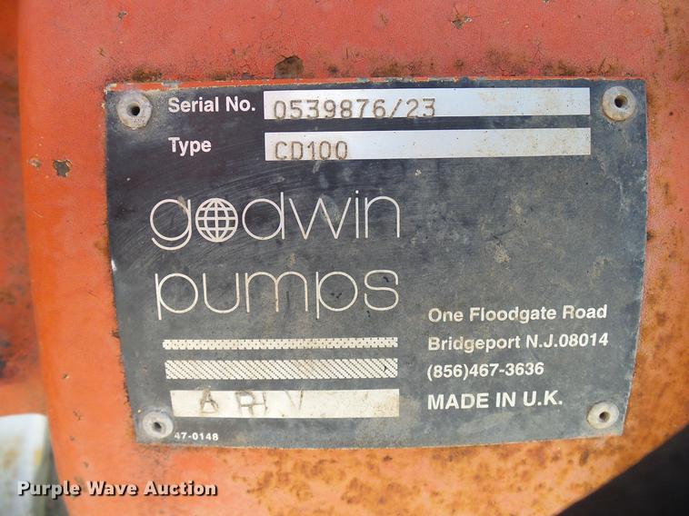 image for item DD5935 Goodwin CD100 pump