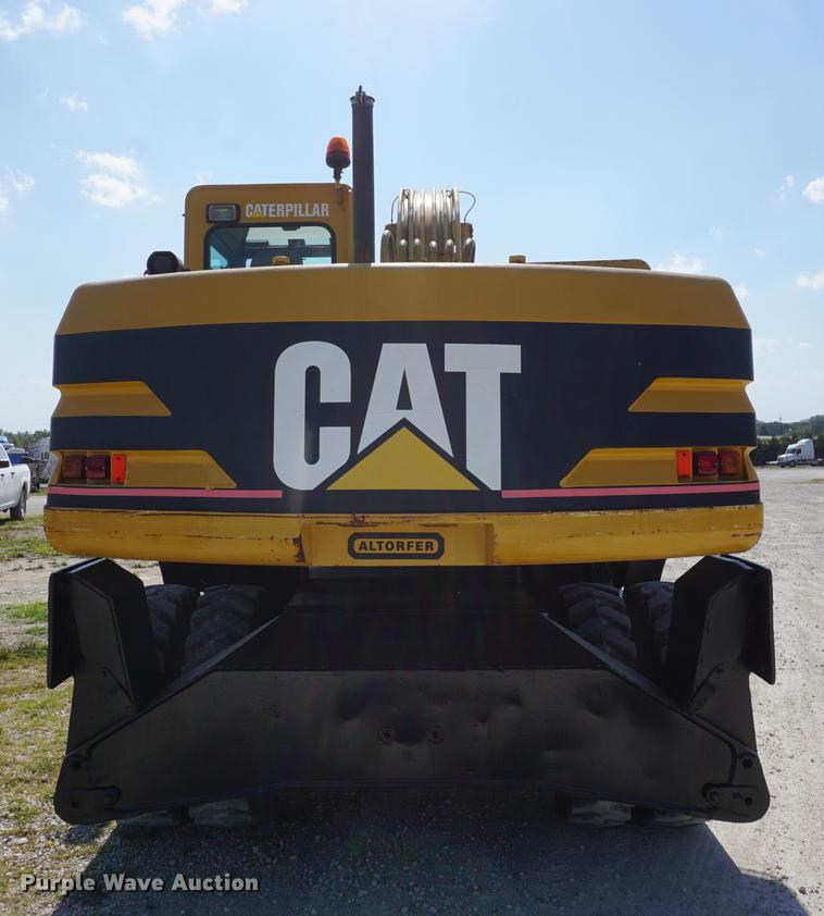 image for item DD6552 1995 Caterpillar M318 rubber tire excavator