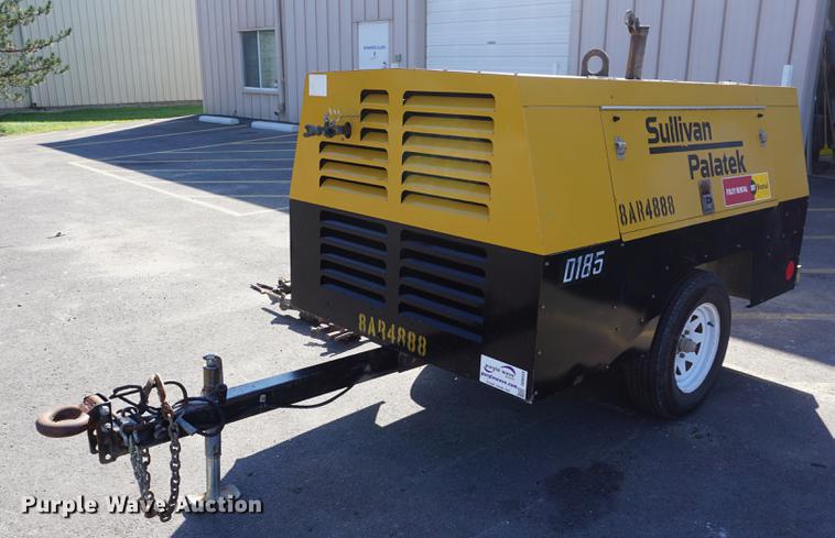 2008 Sullivan Palatek D185 air compressor in Olathe, KS | Item DD6554 ...