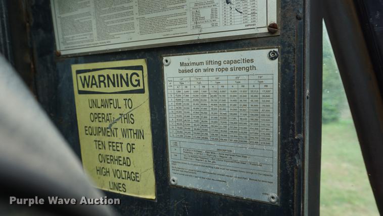 image for item DD6558 1990 Link Belt HSP8035S rough terrain crane