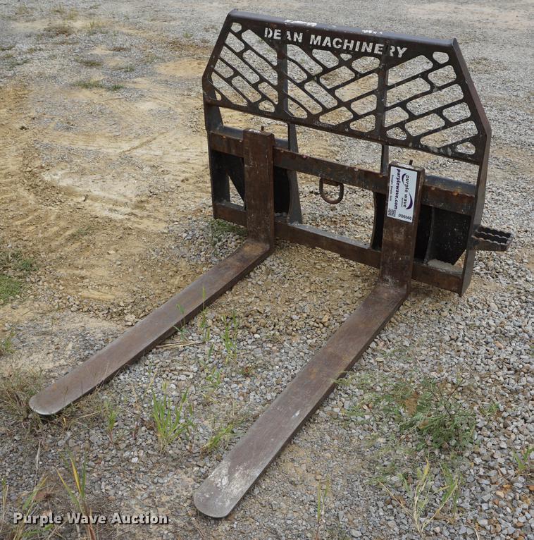 image for item DD6560 48"L skid steer pallet forks