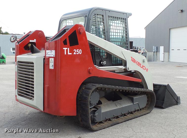 image for item DD7403 2011 Takeuchi TL250 skid steer