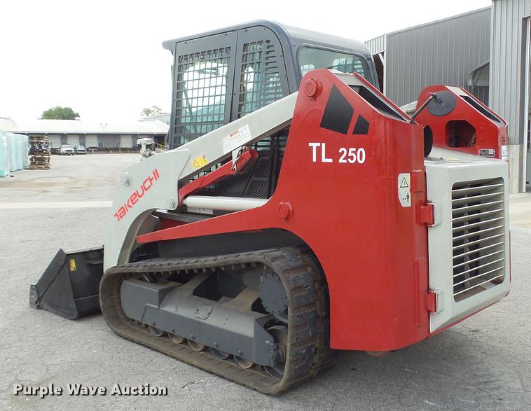 image for item DD7403 2011 Takeuchi TL250 skid steer