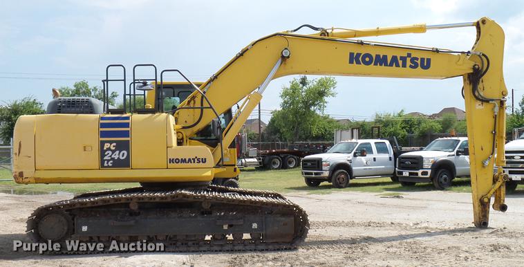 image for item DD8295 2013 Komatsu PC240LC-10 excavator