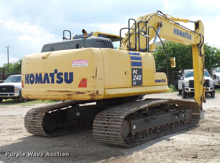 image for item DD8295 2013 Komatsu PC240LC-10 excavator