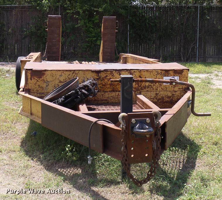 image for item DD8301 1997 Belshe DB18 equipment trailer