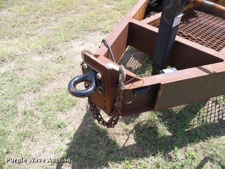 image for item DD8301 1997 Belshe DB18 equipment trailer