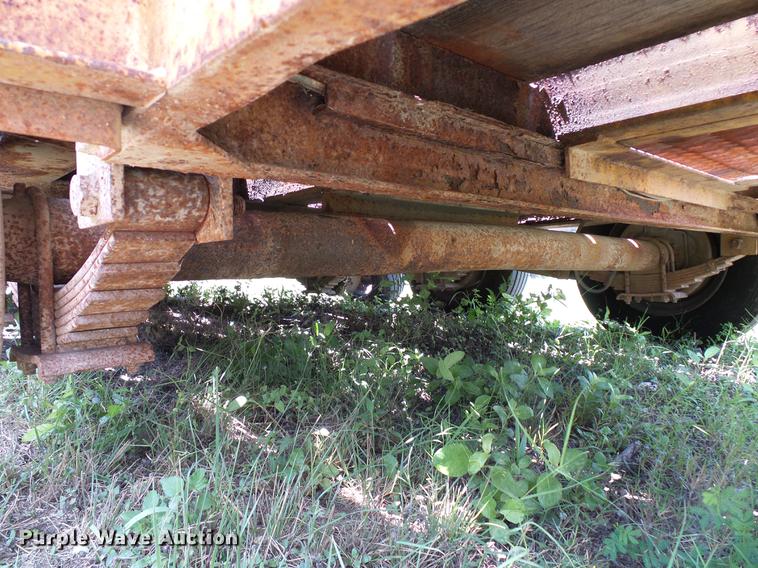 image for item DD8301 1997 Belshe DB18 equipment trailer