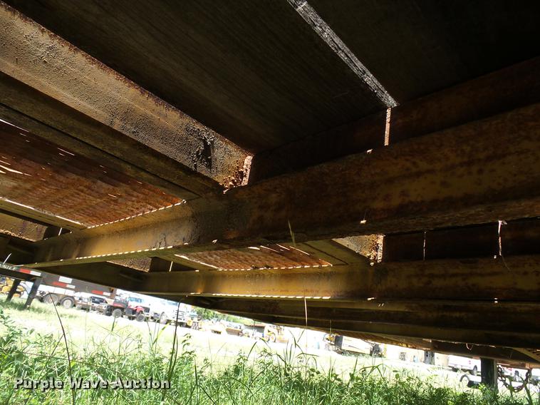 image for item DD8301 1997 Belshe DB18 equipment trailer