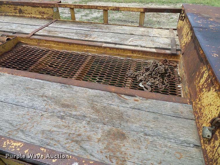 image for item DD8301 1997 Belshe DB18 equipment trailer