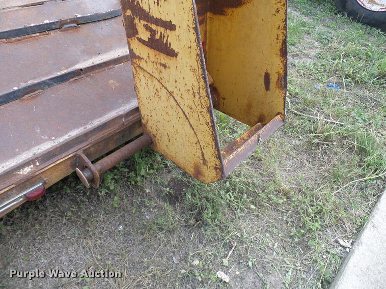 image for item DD8301 1997 Belshe DB18 equipment trailer