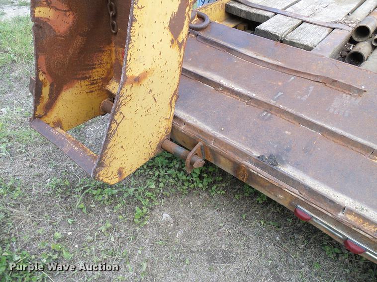 image for item DD8301 1997 Belshe DB18 equipment trailer