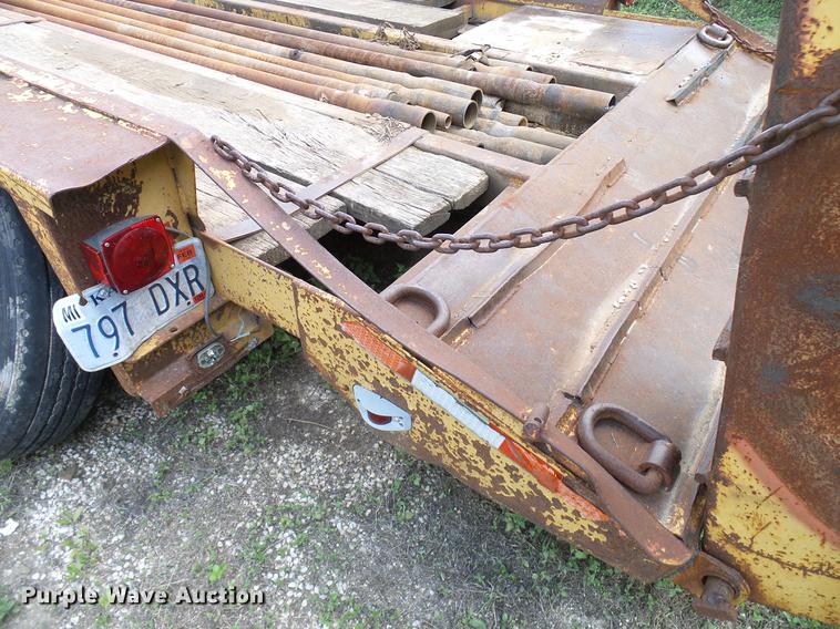 image for item DD8301 1997 Belshe DB18 equipment trailer