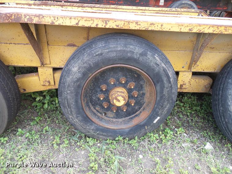 image for item DD8301 1997 Belshe DB18 equipment trailer