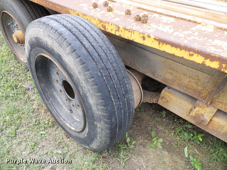 image for item DD8301 1997 Belshe DB18 equipment trailer