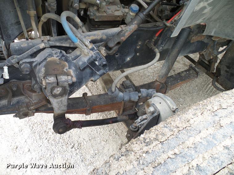 image for item DD8312 1998 Ford F800 flatbed truck with Vermeer MTE37 mud mix system