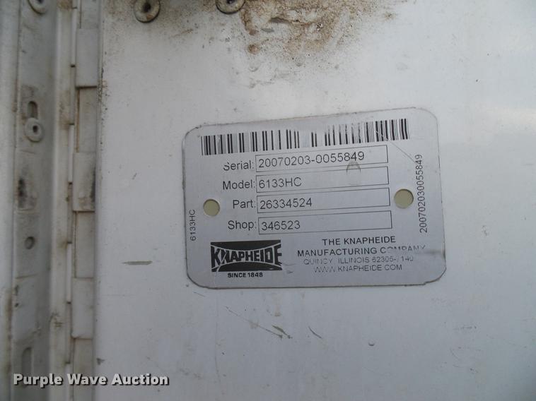 image for item DD8314 2007 Ford F750 service truck