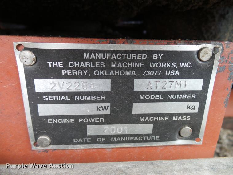 image for item DD8319 2001 Ditch Witch JT2720 directional boring unit