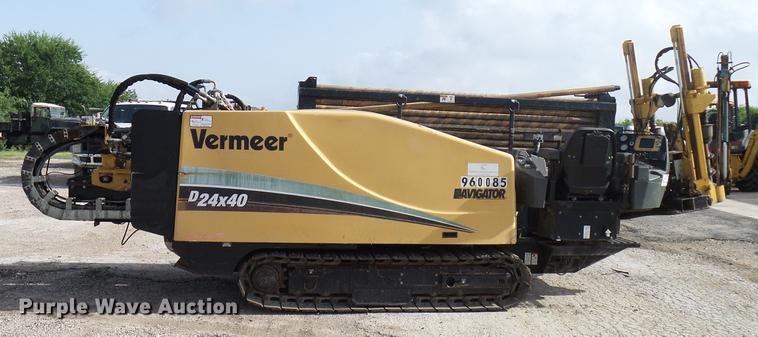 image for item DD8322 2008 Vermeer D24X40 Series II Navigator directional boring unit