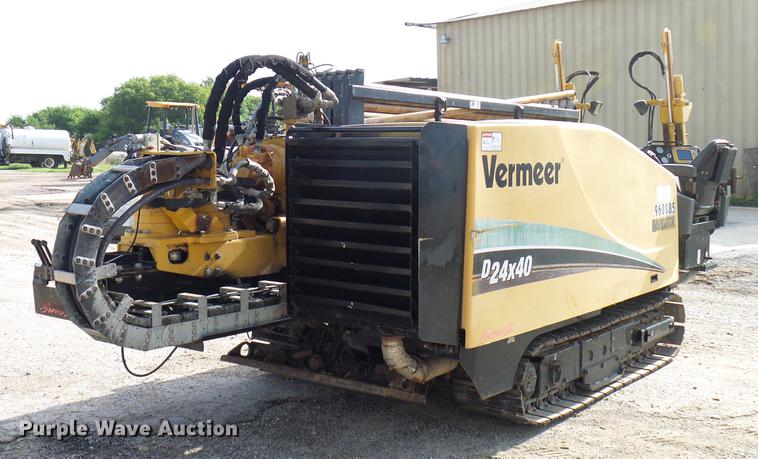 image for item DD8322 2008 Vermeer D24X40 Series II Navigator directional boring unit