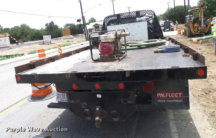 image for item DD8330 2014 Ford F550 Super Duty flat bed truck