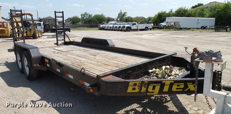 image for item DD8344 2014 Big Tex 12EQ utility trailer
