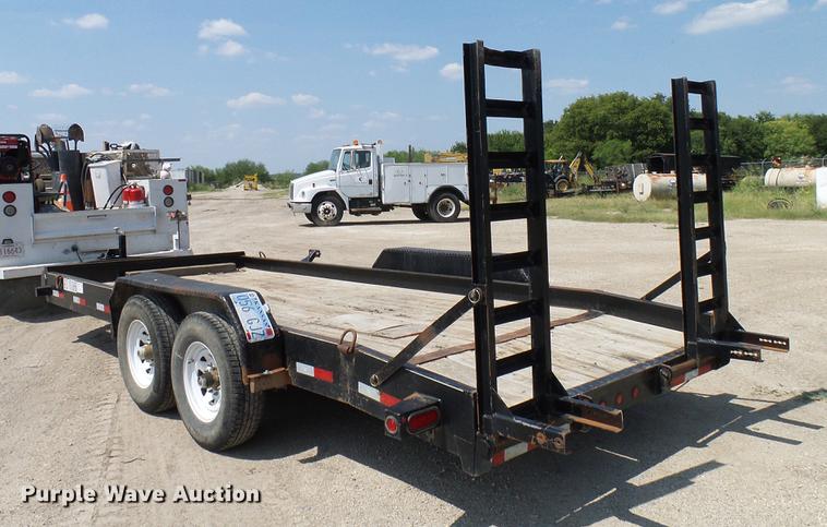 image for item DD8344 2014 Big Tex 12EQ utility trailer