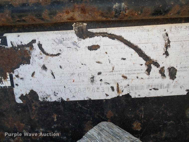 image for item DD8346 2008 Big Tex 12EQ utility trailer