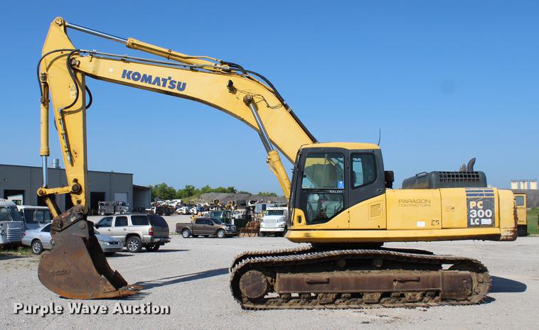 image for item DE3845 2006 Komatsu PC300LC-7L excavator