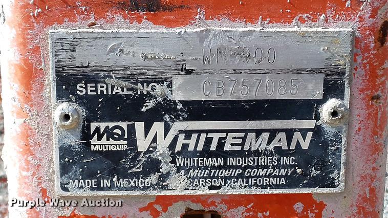 image for item DE4885 Whiteman WM900 mortar mixer