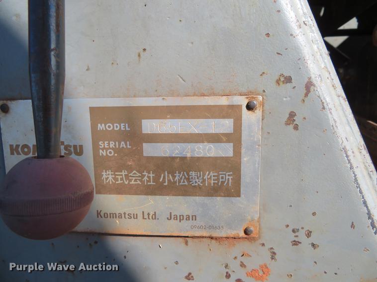 image for item DE6409 1998 Komatsu D65EX-12 dozer