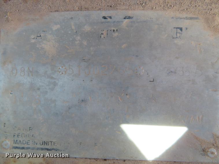 image for item DE6411 1995 Caterpillar D8N dozer