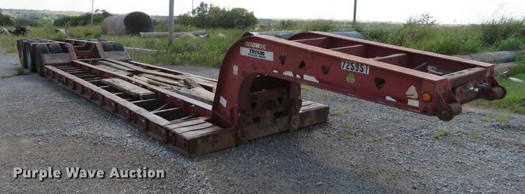 image for item DE6416 1994 Trail King TK88MDG low boy equipment trailer