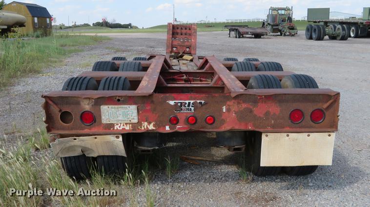 image for item DE6416 1994 Trail King TK88MDG low boy equipment trailer