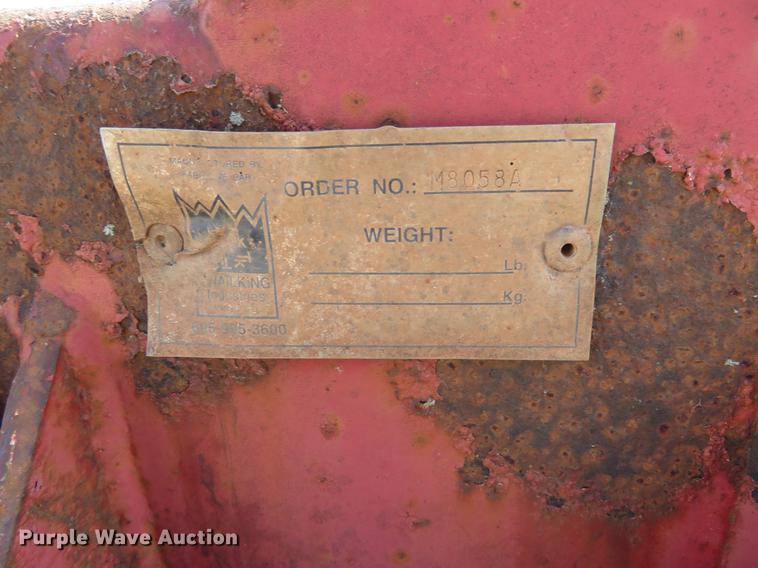 image for item DE6416 1994 Trail King TK88MDG low boy equipment trailer