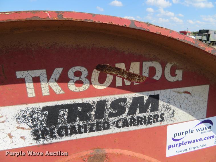 image for item DE6416 1994 Trail King TK88MDG low boy equipment trailer