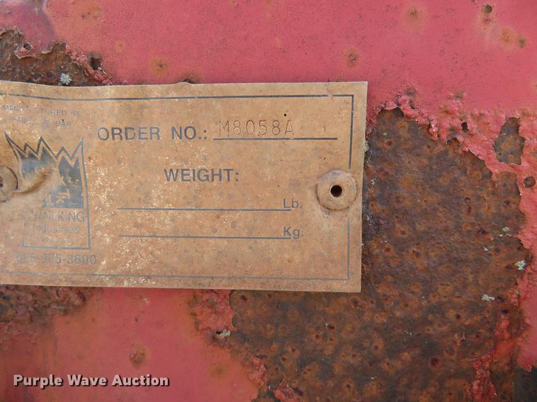 image for item DE6416 1994 Trail King TK88MDG low boy equipment trailer