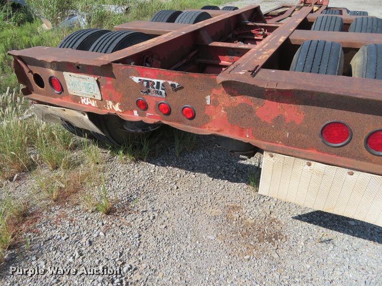 image for item DE6416 1994 Trail King TK88MDG low boy equipment trailer