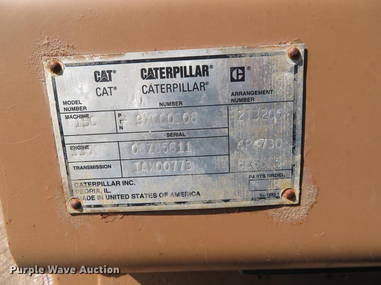 image for item DE6417 Caterpillar 615C water wagon