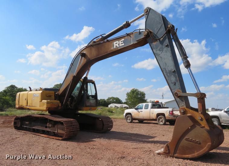 image for item DE6421 2007 John Deere 350D LC excavator