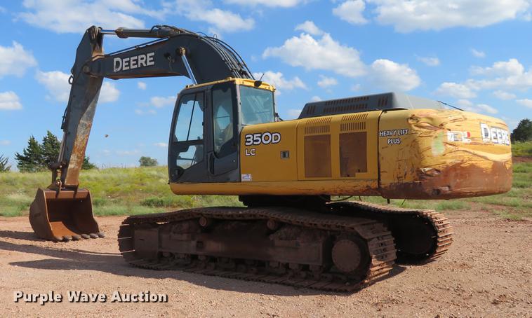 image for item DE6421 2007 John Deere 350D LC excavator