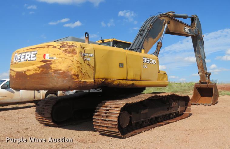 image for item DE6421 2007 John Deere 350D LC excavator