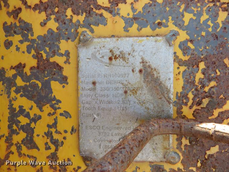 image for item DE6421 2007 John Deere 350D LC excavator