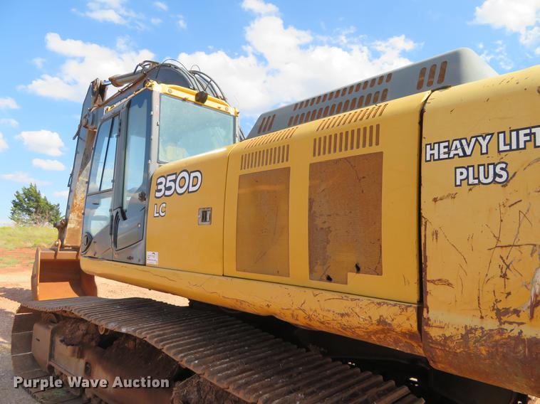 image for item DE6421 2007 John Deere 350D LC excavator