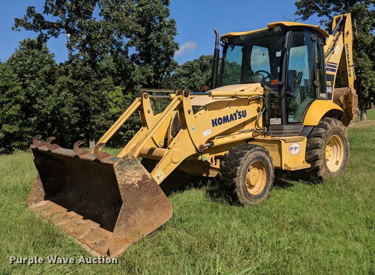image for item DF1255 2007 Komatsu WB146-5 backhoe
