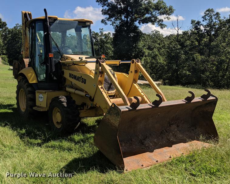 image for item DF1255 2007 Komatsu WB146-5 backhoe