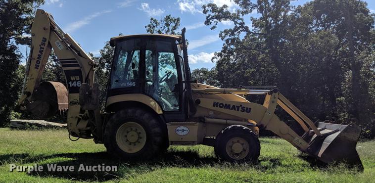 image for item DF1255 2007 Komatsu WB146-5 backhoe
