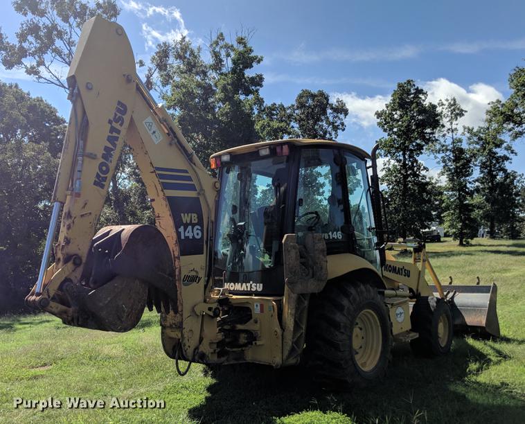 image for item DF1255 2007 Komatsu WB146-5 backhoe